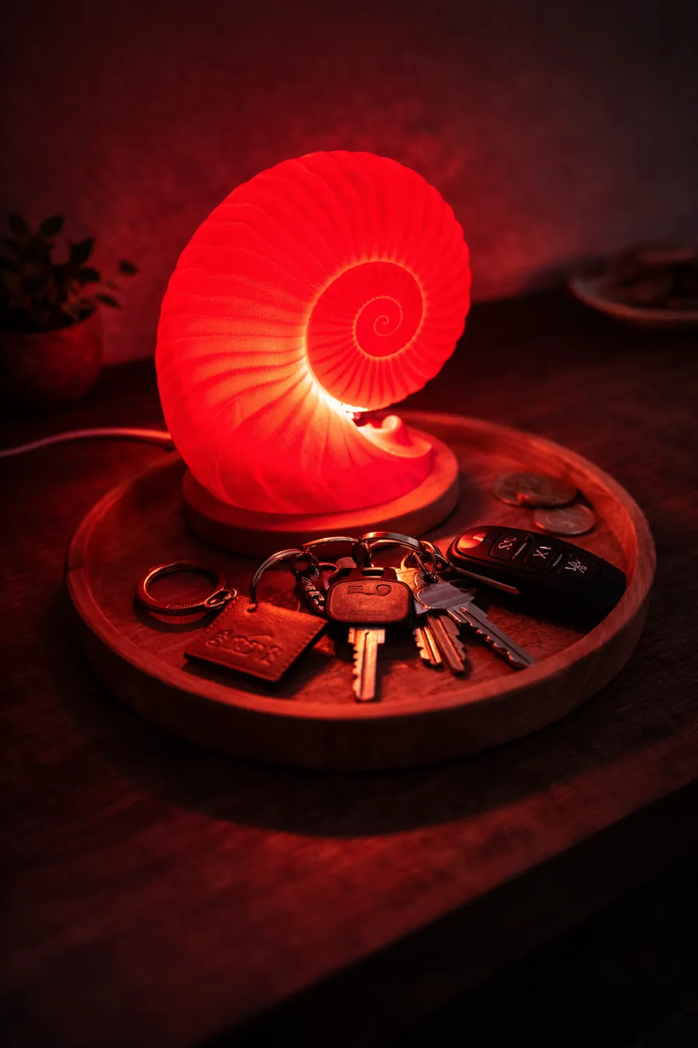 Snail Shell Lamp - Free 3D Print Model - MakerWorld