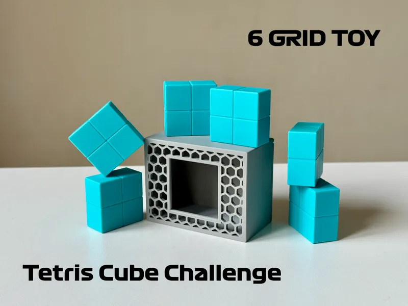 Tetris Cube Challenge | 6 grid toy