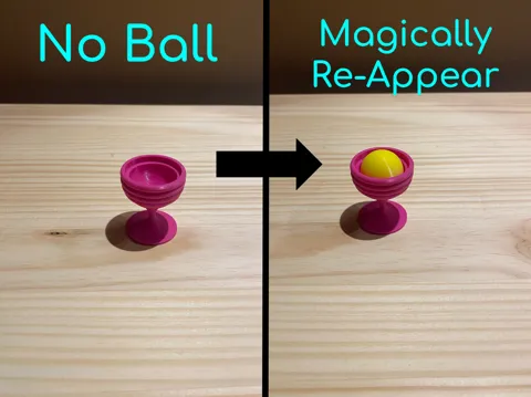 Ball and Vase Magic Trick view 2