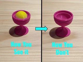 Ball and Vase Magic Trick
