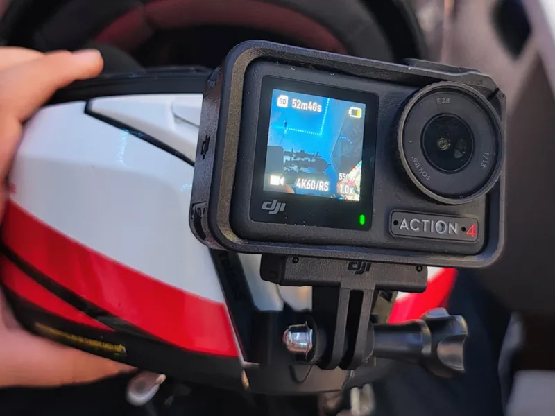 Nolan N80-8 Bike Helmet Chin mount for Action Cam