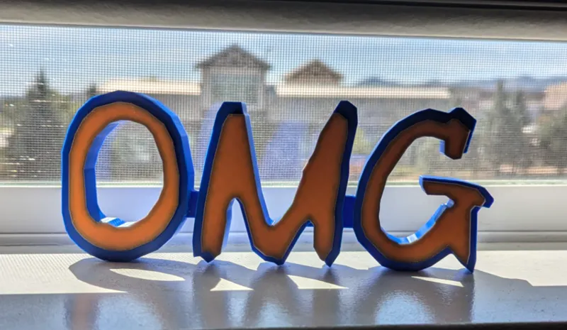 NY Mets OMG (Oh My God) Celebration Sign