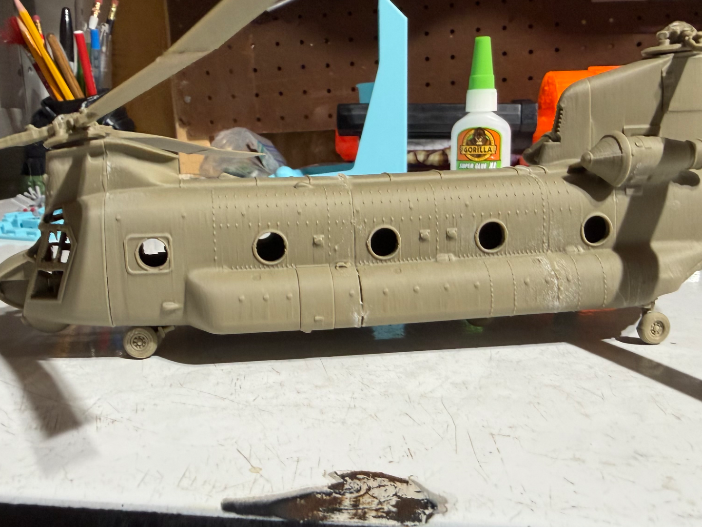 Chinook MH 47 SPEC OPS Outfitted Variant 