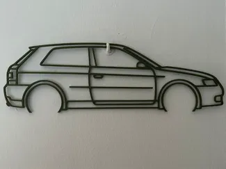 Silueta Audi S3 8L