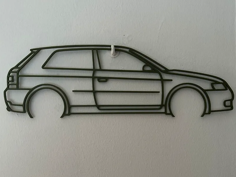 Silueta Audi S3 8L