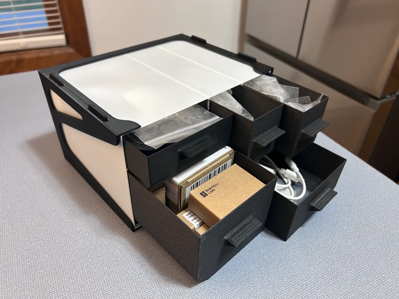 Stackable Shelf Organizer - Drawer System view 3
