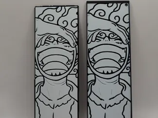 Marque Page Luffy One Piece sans AMS Bookmark