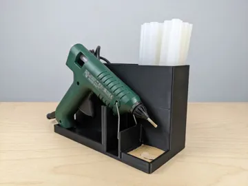 Organizador: glue gun holder pistola colla a caldo organizer — vista de referencia 3