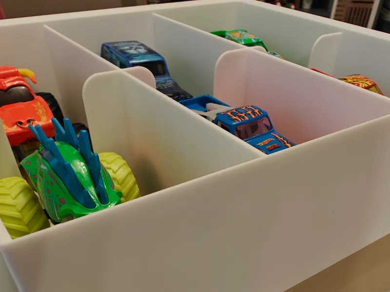 Hotwheels Monster Truck storage tray