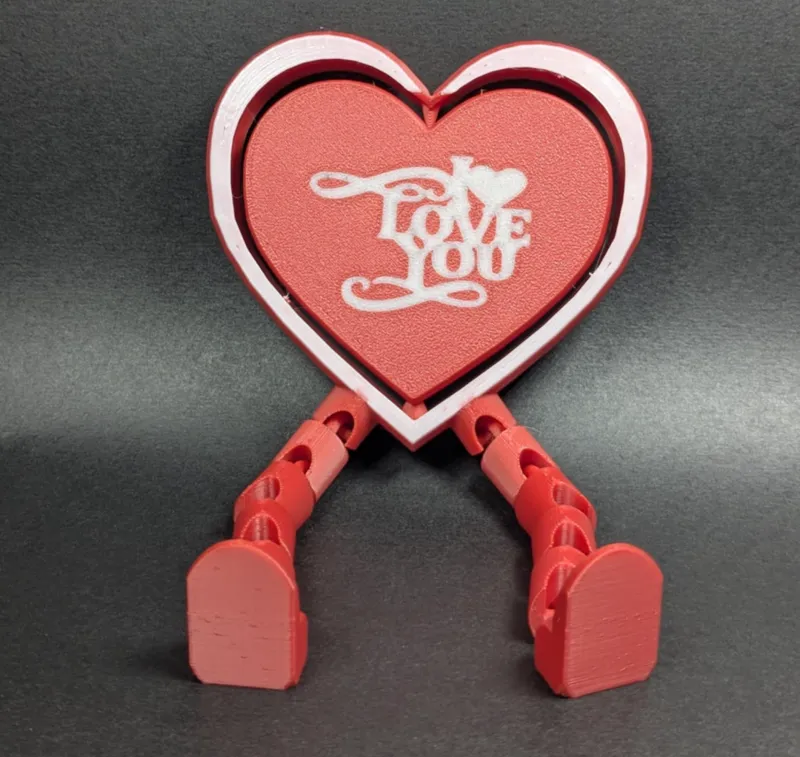 I Love You- Flexi/Heart Spinner