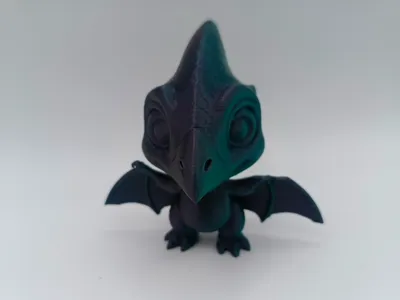 Chibi Pterodactyl Figurine