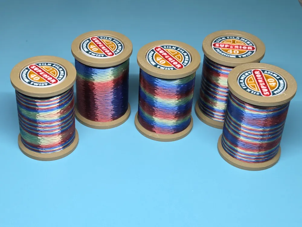 Spool of Silk Thread DOUBLE END CLICKER Fidget - Free 3D Print Model ...