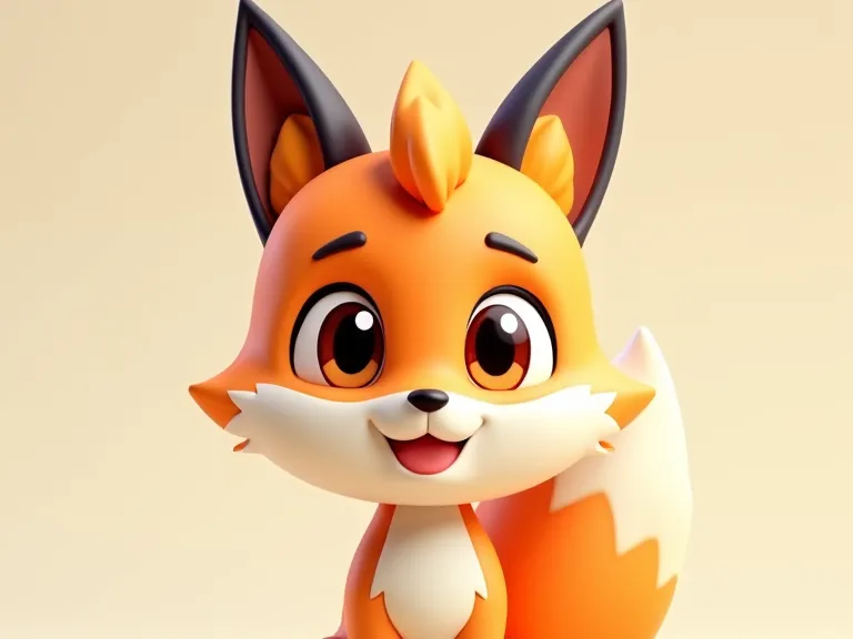 Cute fox