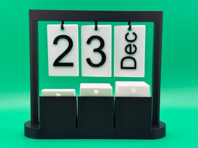 Manual office calendar, Fun, NO AMS
