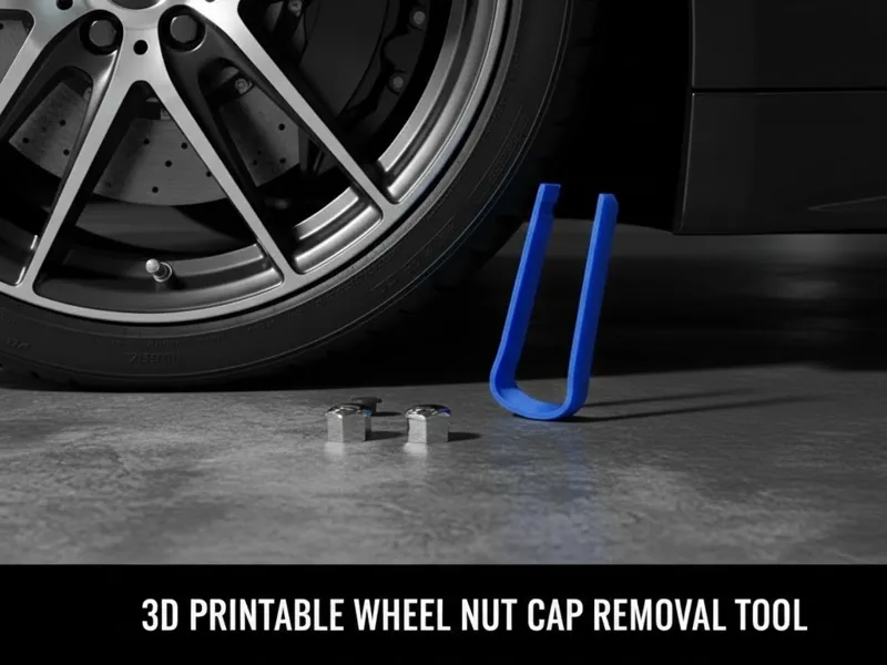 Wheel nut cap remover by Alexeyvik
