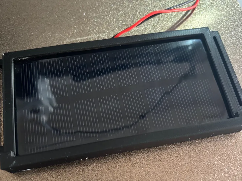 Solar Panel Holder 114mm x 58mm