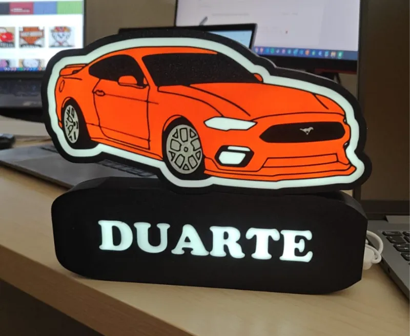 Mustang Custom Name