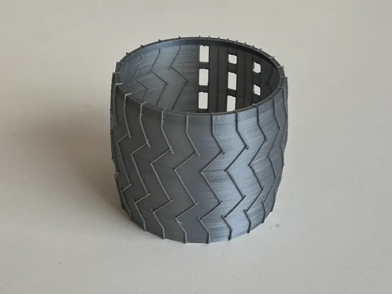 Mars Curiosity Rover Wheel Cup/Candle Holder