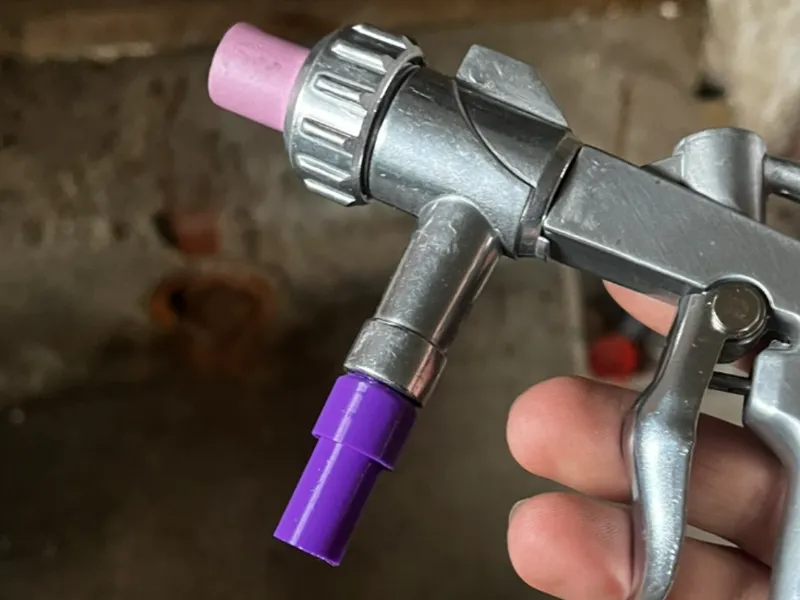Schlauchadapter Sandtrahlpistole