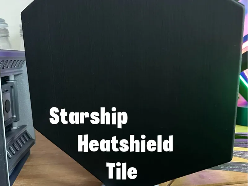 Replica Starship Heatshield Tile