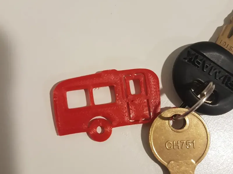 Camper keychain