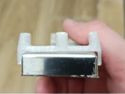 Linear shower drain support