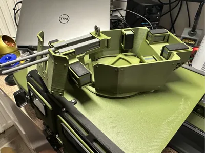 Catmaw AFV RC rotatable turret
