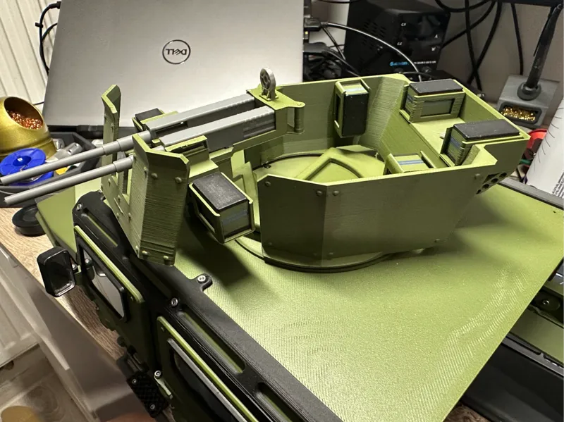 Catmaw AFV RC rotatable turret