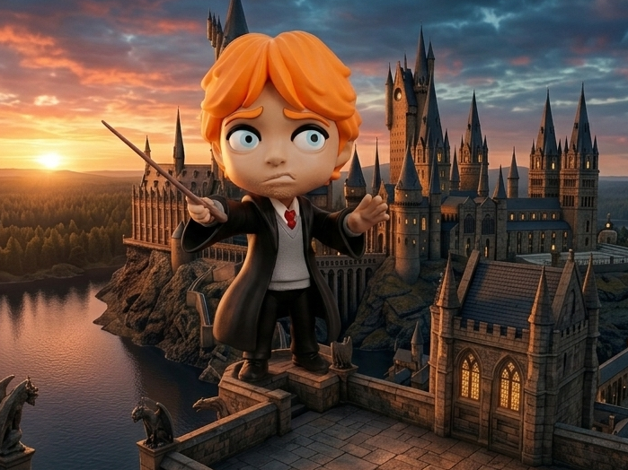 Ron Weasley Harry Potter Sin AMS 3D model