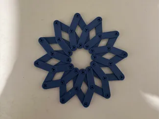 The Hoberman sphere / Circular Linkage Mechanism