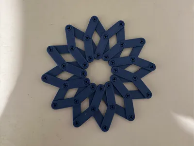 The Hoberman sphere / Circular Linkage Mechanism