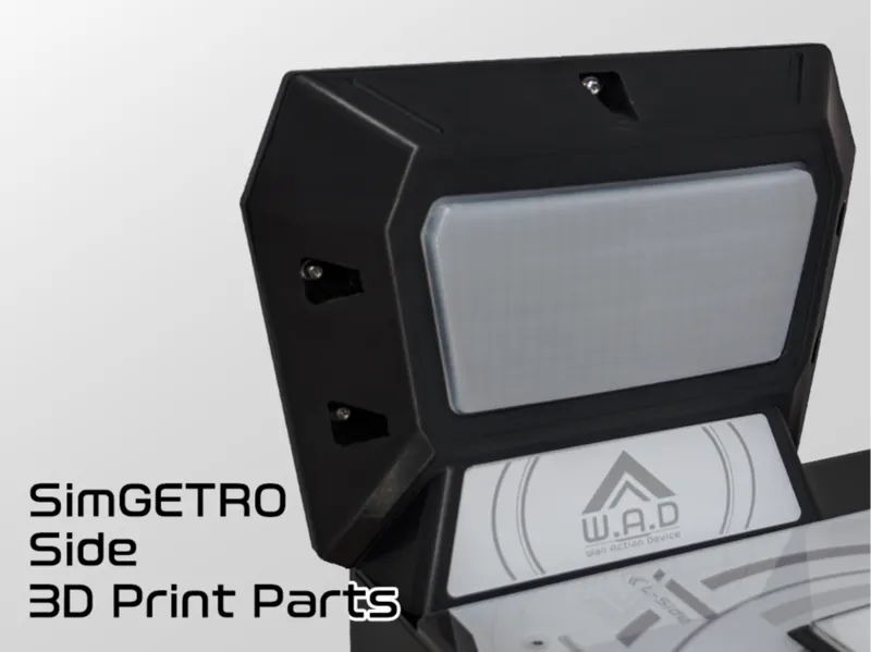 SimGETRO - Side - 3D Print Parts