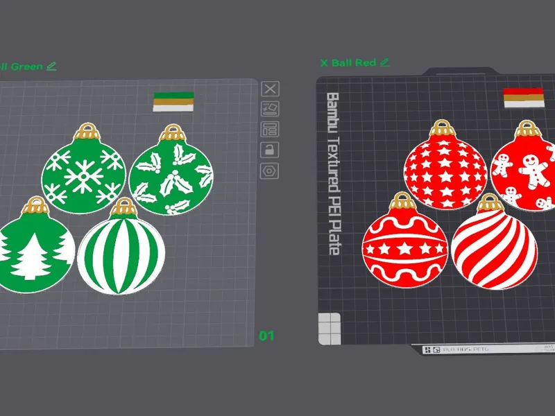 Newyear Series - XBall Tree Decoration