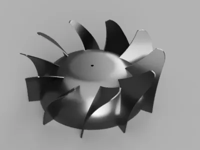 ventilation fan impeller
