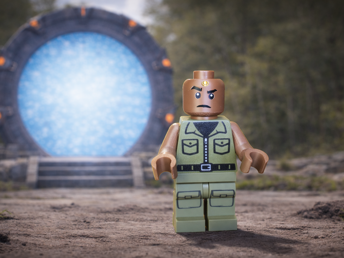 BrickMan 500% - Teal'c - Stargate SG1