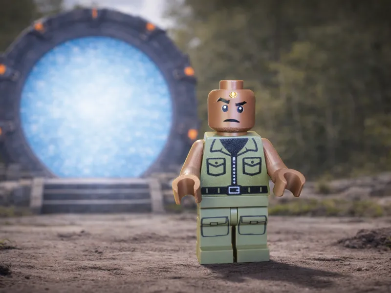 BrickMan 500% - Teal'c - Stargate SG1