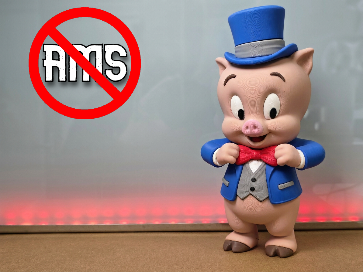 Figura Decorativa Porky Pig de Looney Tunes - 21cm