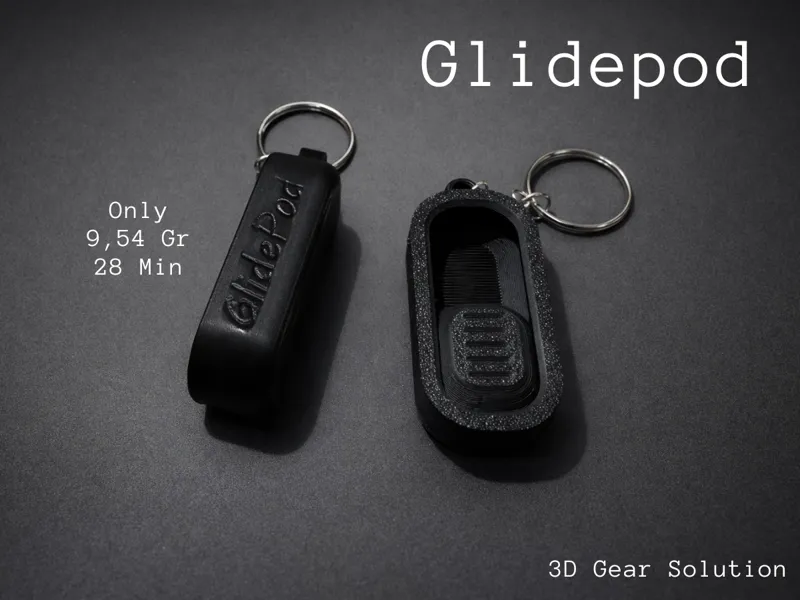 Glidepod - Fidget Slider Keychain