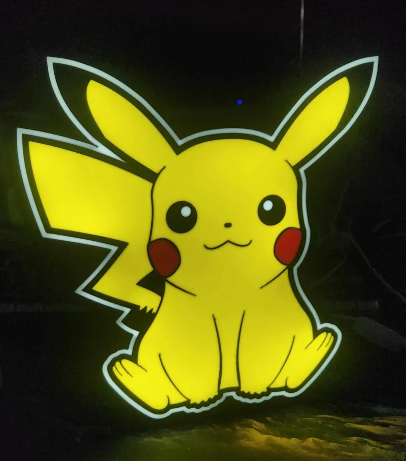 Pikachu Light Box