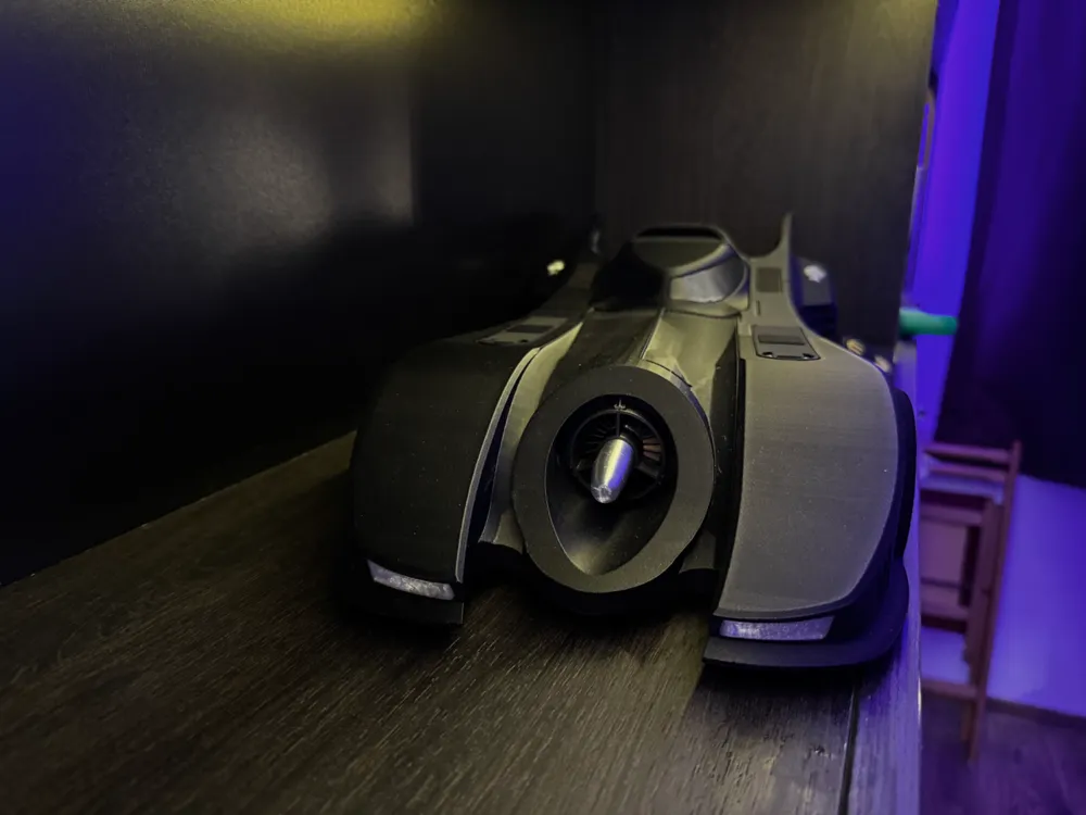89 Batmobile - movie accurate edition - Free 3D Print Model - MakerWorld