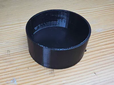 Protective shaving gel cup.