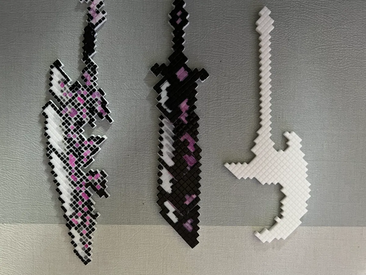 Hache-faucille Minecraft du villageois