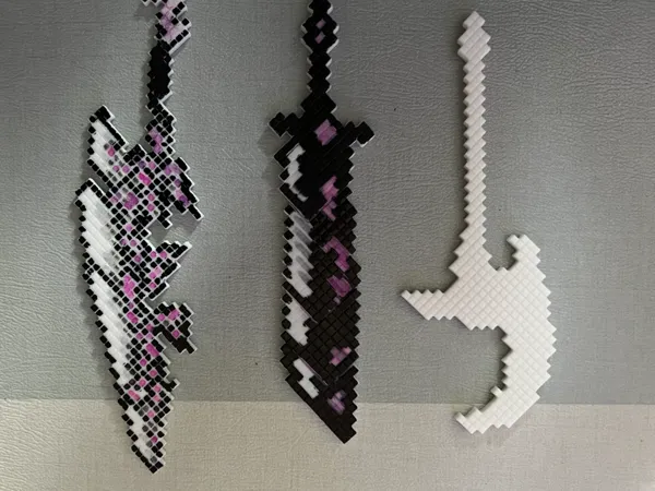 Hache-faucille Minecraft du villageois