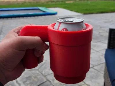Giant L.E.G.O Style Soda Can Holder 