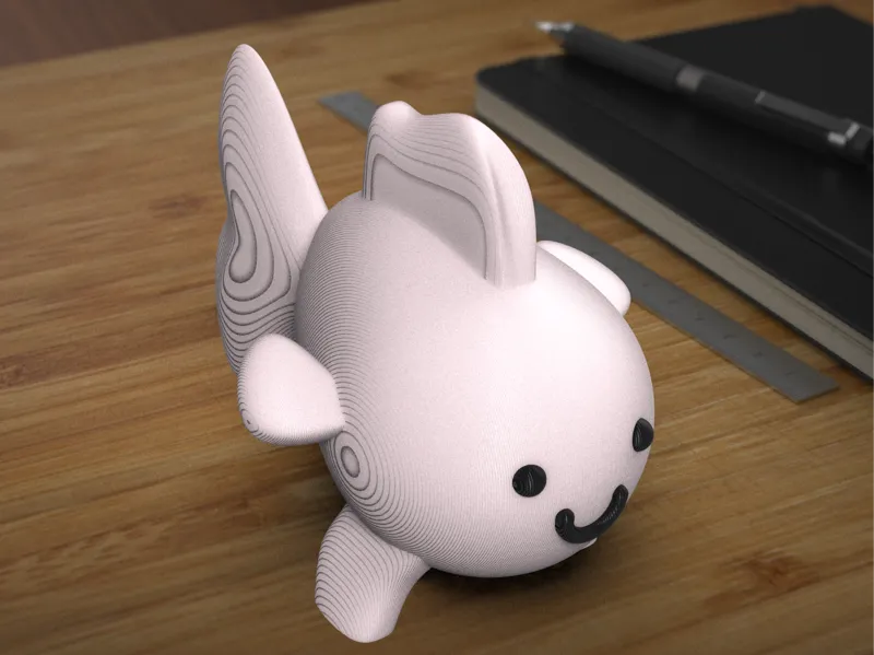 Articulated Fish Toy | Print-in-Place