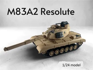 M83A2 Resolute 1/24 Main Battle Tank Model