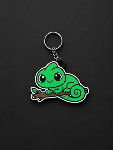 Llavero: adorable chameleon keychain — vista de referencia 2