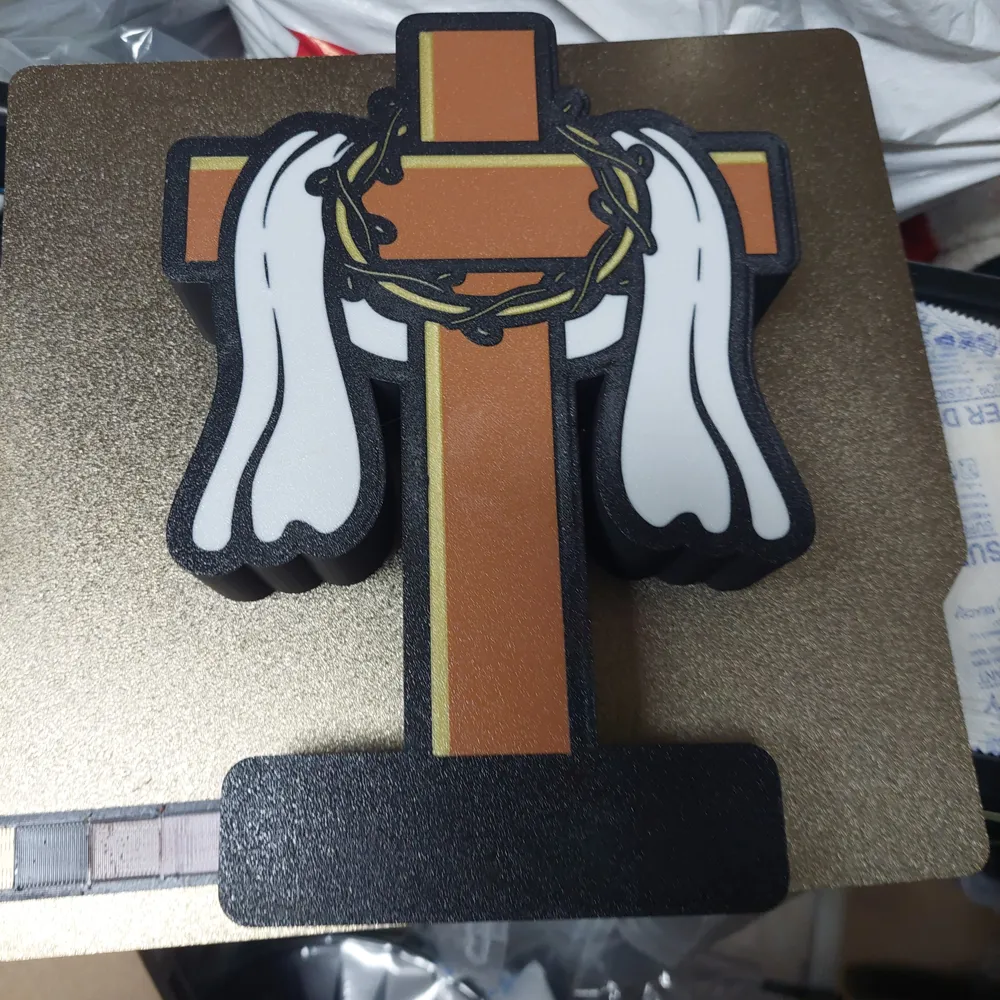cross-shaped lightbox - Free 3D Print Model - MakerWorld