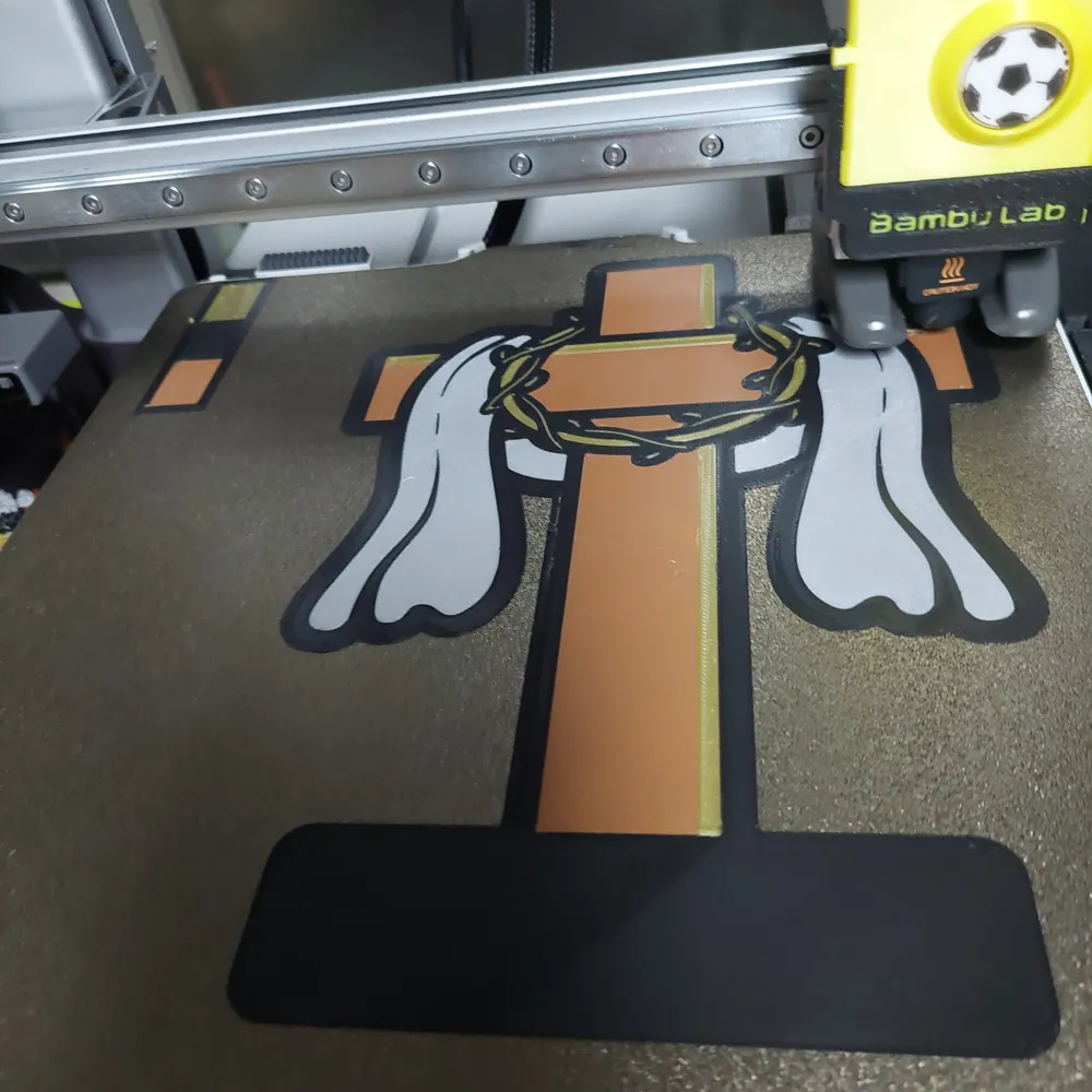 cross-shaped lightbox - Free 3D Print Model - MakerWorld