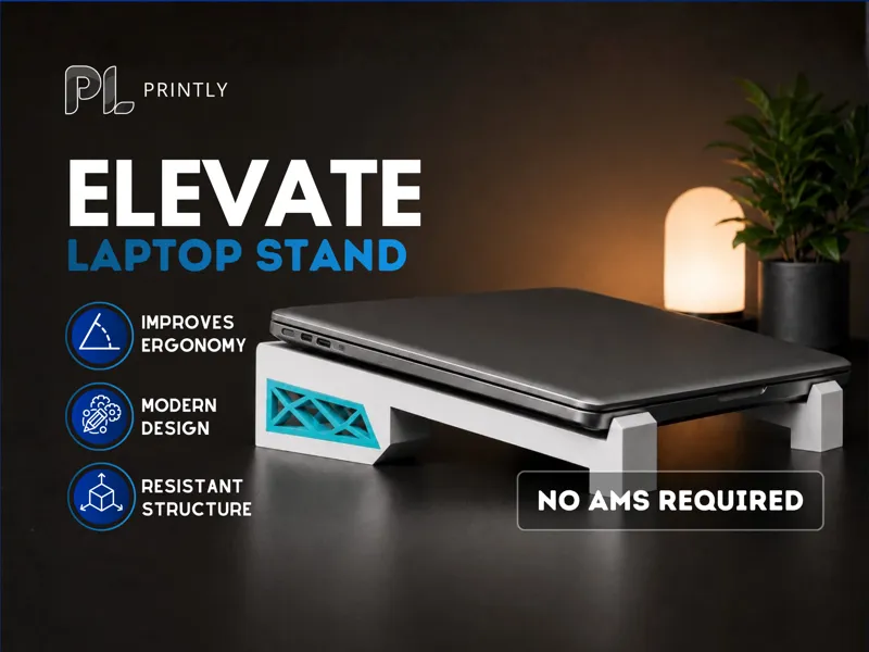 Elevate Laptop Stand – Minimalist Laptop Riser